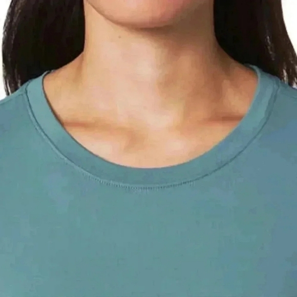 ❤️ Mondetta Active Tee Green Short Sleeved T-shirt Women's Large Top - Picture 4 of 10